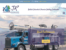 Tablet Screenshot of jrdrilling.ca